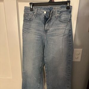 AG Adriano Goldschmied Light Blue Flare Jeans NEW